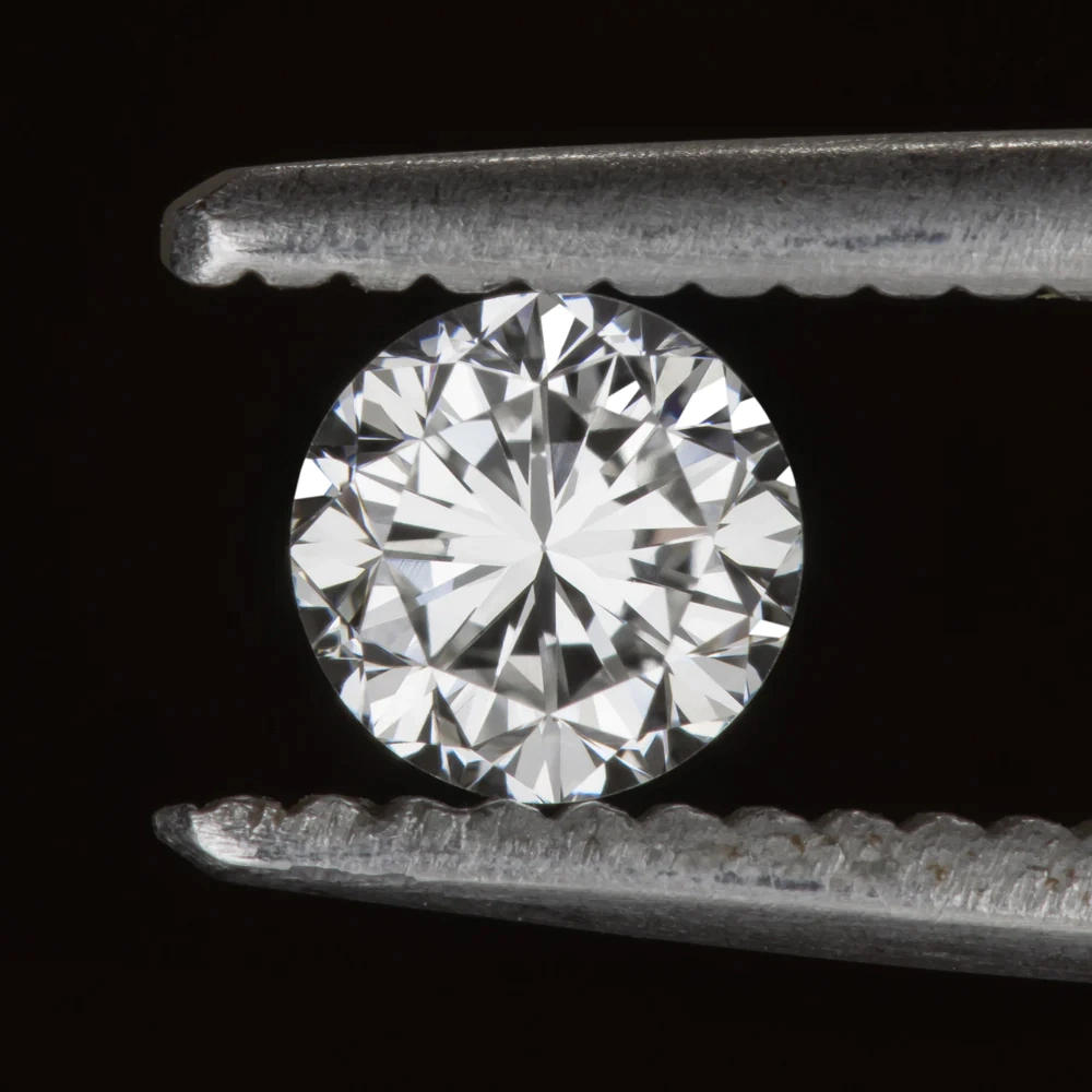 5 CT Round Loose Cut Lab Hpht Grown Diamond Stone for Sale