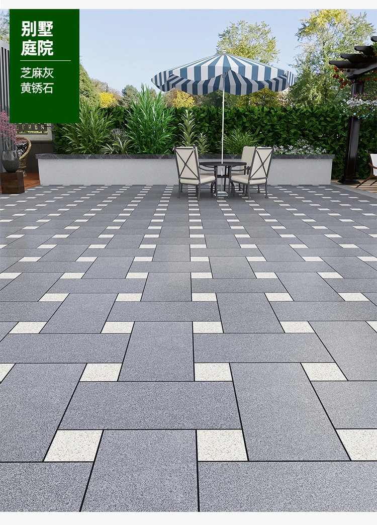 Artificial Granite Paving Stones Ceramic Tile Slabs Floor / Garden Courtyard Outdoor Block Paver Wall Floor Granite Tiles 300X600mm Ls366