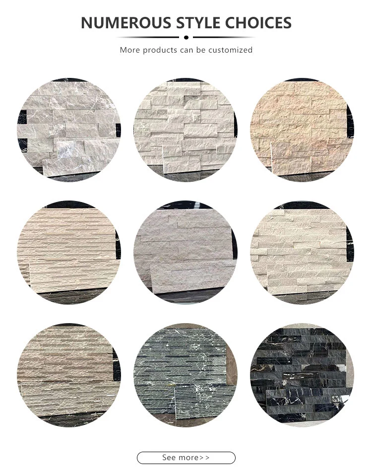 Blve House Exterior Wall Veneer Slate Stone Panels Natural Stone Tiles Wall Cladding Culture Stone