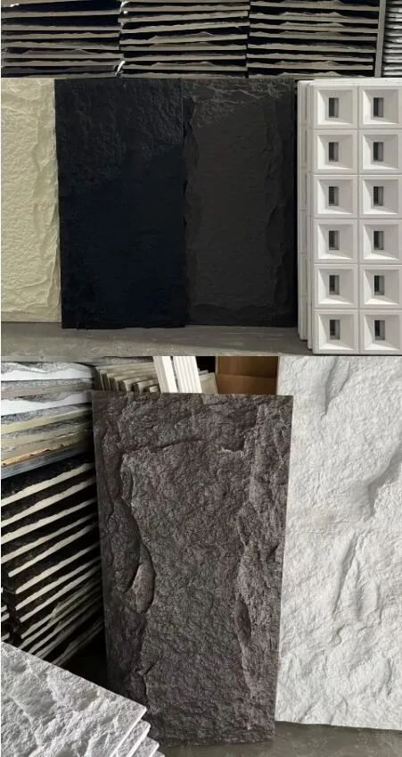 1200X600mm 3cm/5cm PU Artificial Culture Foam Stone Panels